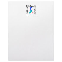 Thyroid Cancer Support Advocate Cure Letterhead Design