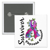 Thyroid Cancer Survivor 15 buttons
