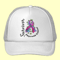 Thyroid Cancer Survivor 15 hats