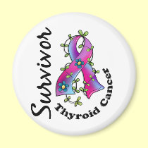 Thyroid Cancer Survivor 15 magnets