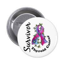 Thyroid Cancer Survivor 15 buttons