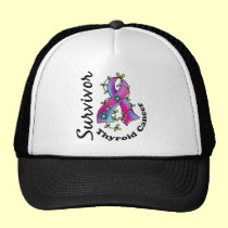 Thyroid Cancer Survivor 15 hats