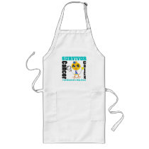 Thyroid Cancer Survivor Chick Ribbon Apron