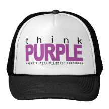 Thyroid Cancer Think Purple Hat