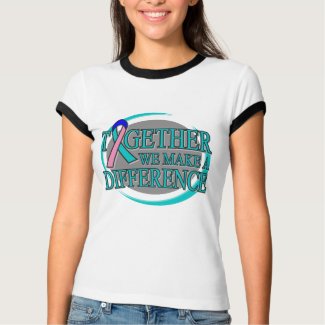 Thyroid Cancer Together We Make A Difference shirt