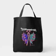 Thyroid Cancer Warrior Celtic Butterfly Bag