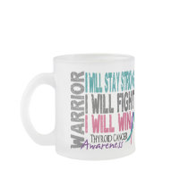 Thyroid Cancer Warrior Mug