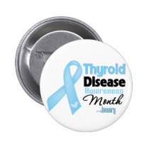 Thyroid Disease Awareness Month Pins