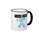 Thyroid Disease Fight Like A Girl mugs