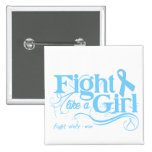 Thyroid Disease Fight Like A Girl Elegant buttons