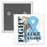 Thyroid Disease Fight Like A Girl Kickin Butt buttons
