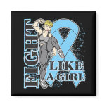 Thyroid Disease Fight Like A Girl Kickin Butt magnets
