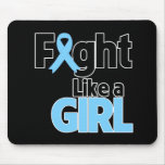 Thyroid Disease Fight Like a Girl mousepads