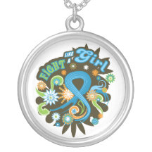 Thyroid Disease Groovy Fight Like A Girl Jewelry