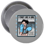 Thyroid Disease I Fight Like A Girl Battle buttons
