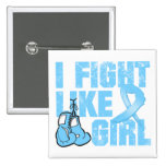 Thyroid Disease I Fight Like A Girl (Grunge) buttons