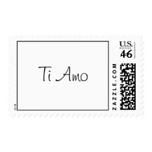 Ti Amo/I Love You Stamp