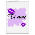 Ti amo - Italian I love you