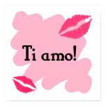 Ti amo - Italian I love you Poster