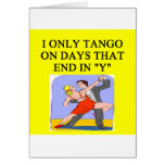Ti love to tango card