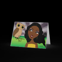 Ti Zwazo (Little Bird) Greeting Card