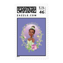 Tiana  Flower Frame Purple Stamp