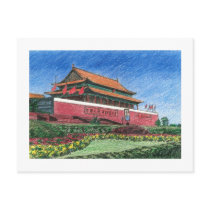 Tiananmen postcards