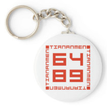 Tiananmen Square 6/4/1989 Keychains