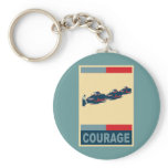 Tiananmen Square Iconic Pop Art Products Keychain
