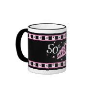 Tiara 50th Birthday Queen mug