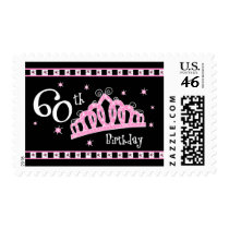 Tiara 60th Birthday Queen Stamps