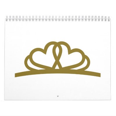 Tiara de oro de la diadema calendario Tiara de oro de la diadema calendario