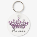 Tiara Gem Keychain