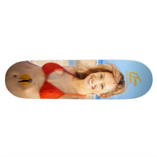 Tiara Lanai "Kasvot" Skate Board