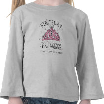 Tiara Princess 3rd Birthday T-Shir... - Customized Shirts