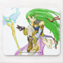 Tiara The Angel of Rune Mousepad