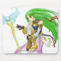 Tiara The Angel of Rune Mousepad