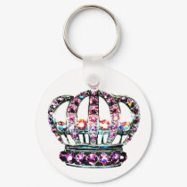 Tiara with Zazzle keychain