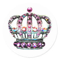 Tiara with Zazzle stickers