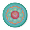 Tibatan Lotus magnets by mandarianne Tibatan Lotus magnets