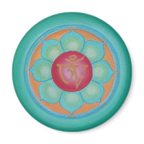 Tibatan Lotus magnets by mandarianne Tibatan Lotus magnets