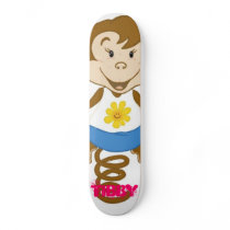 Tibby Pink skateboards by tibbythemonkey Tibby Pink skateboards