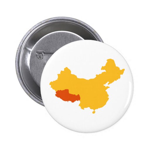 Tibet China map Pin