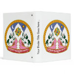 Tibet Coat of Arms detail binders