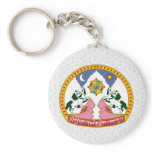 Tibet Coat of Arms detail Keychain