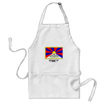 Tibet Flag aprons