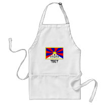 Tibet Flag aprons