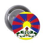 Tibet Flag Button