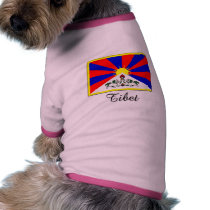Tibet Flag Design pet clothing