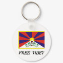 Tibet Flag keychains
